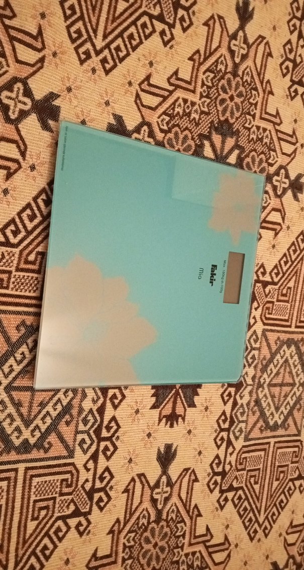 Fakir Mia Dijital Cam Baskül mavi - Görsel 4