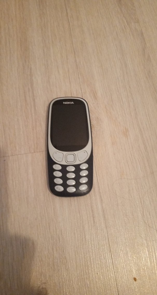 Gri-Beyaz Nokia Tuşlu Telefon - Görsel 3