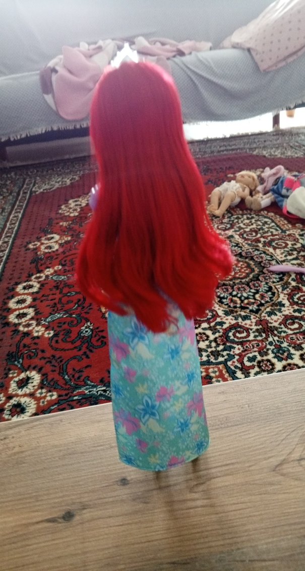 disney Ariel deniz kızı bebek yeni - Görsel 4