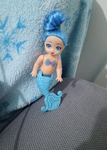 Mavi Pastel Denizkızı Bebek - Görsel 2