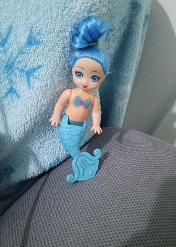 Mavi Pastel Denizkızı Bebek - Görsel 3