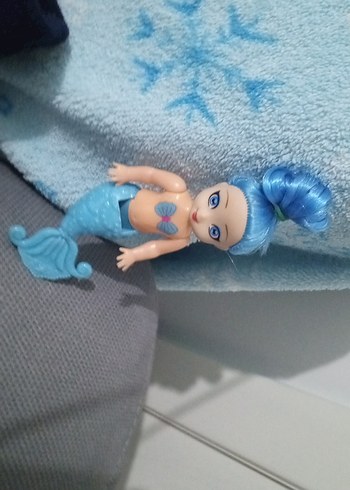 Mavi Pastel Denizkızı Bebek - Görsel 5