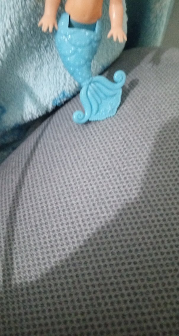 Mavi Pastel Denizkızı Bebek - Görsel 4