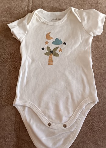 Bebek Kısa Kollu Baskılı Body