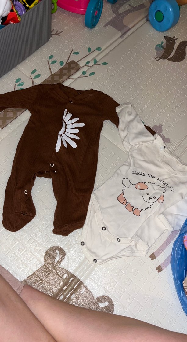 1/3 ay kız bebe kıyafetleri (24 parça hepsi tek fiyat) - Görsel 2