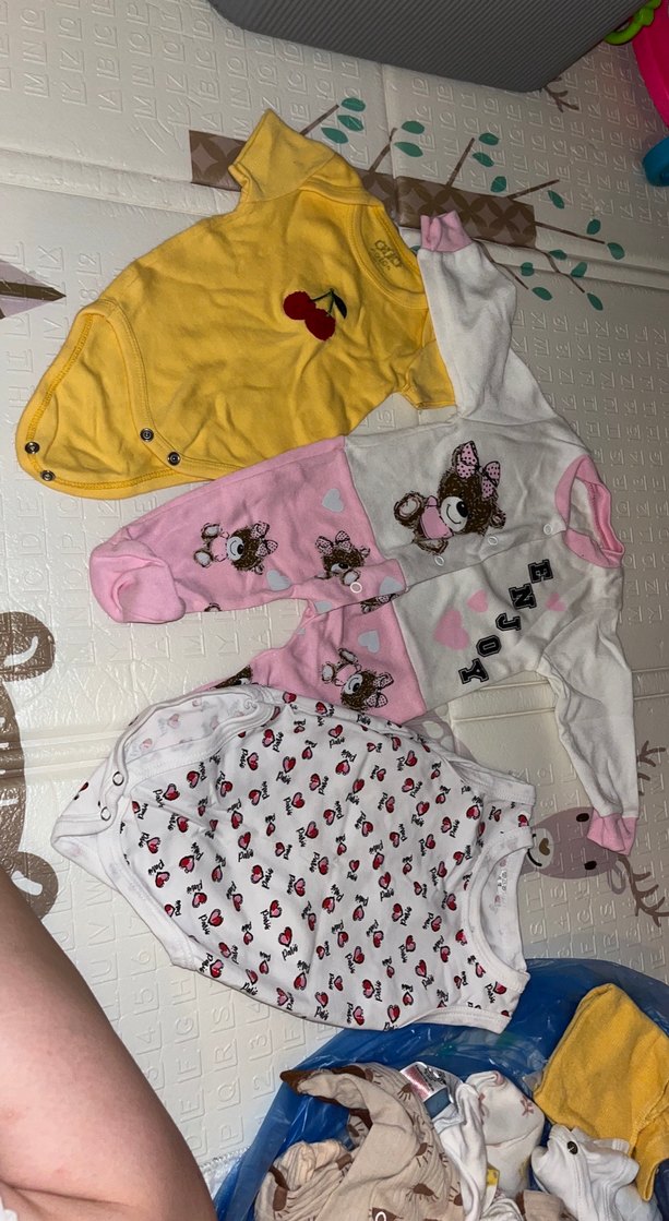 1/3 ay kız bebe kıyafetleri (24 parça hepsi tek fiyat) - Görsel 4