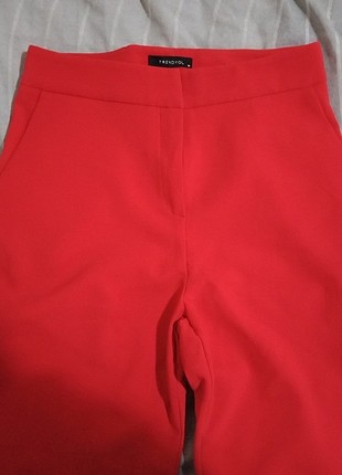 36 Beden kırmızı Renk Zara pantolon