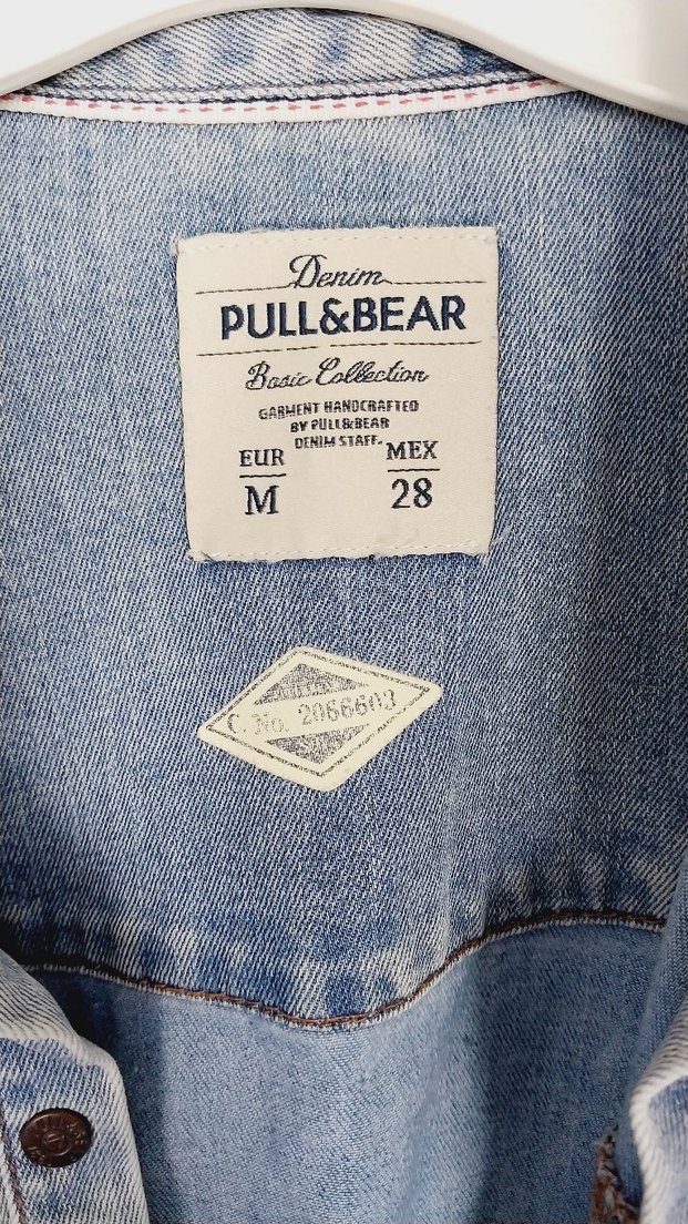 Kadın Mavi Denim Düğmeli Ceket - Görsel 2