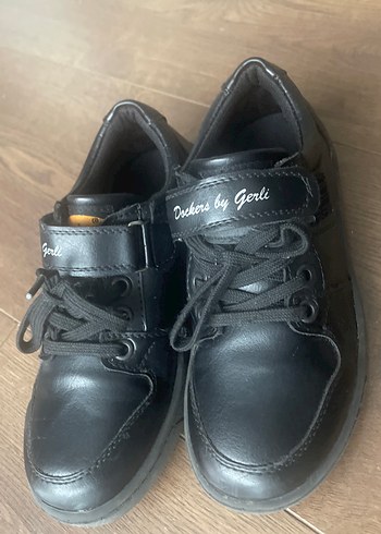 Dockers Siyah Bağcıklı unisex günlük Ayakkab - Görsel 3