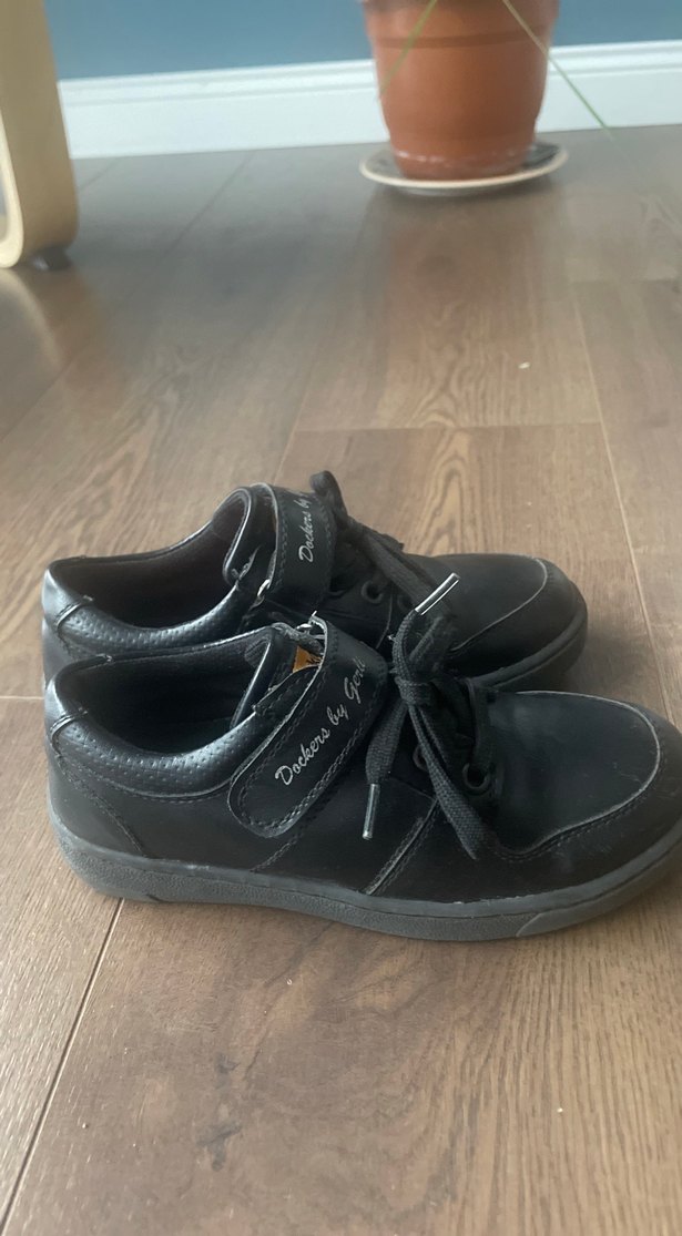 Dockers Siyah Bağcıklı unisex günlük Ayakkab - Görsel 2