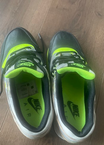 Nike Air Max Yeşil Siyah Spor Ayakkabı - Görsel 6