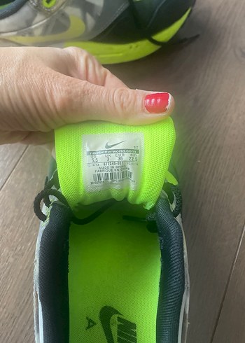 Nike Air Max Yeşil Siyah Spor Ayakkabı - Görsel 5