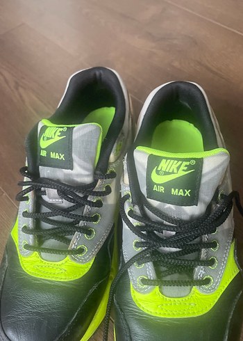 Nike Air Max Yeşil Siyah Spor Ayakkabı - Görsel 2