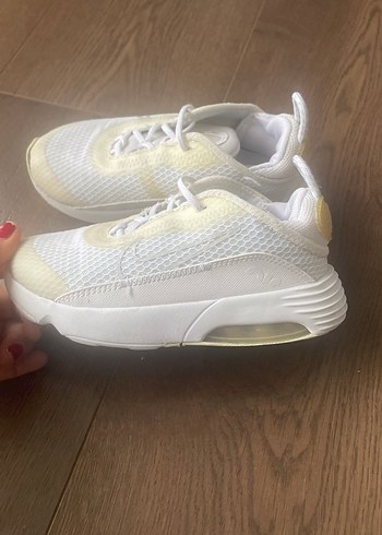 Beyaz Bağcıklı Erkek Çocuk Spor Ayakkabı - Görsel 3