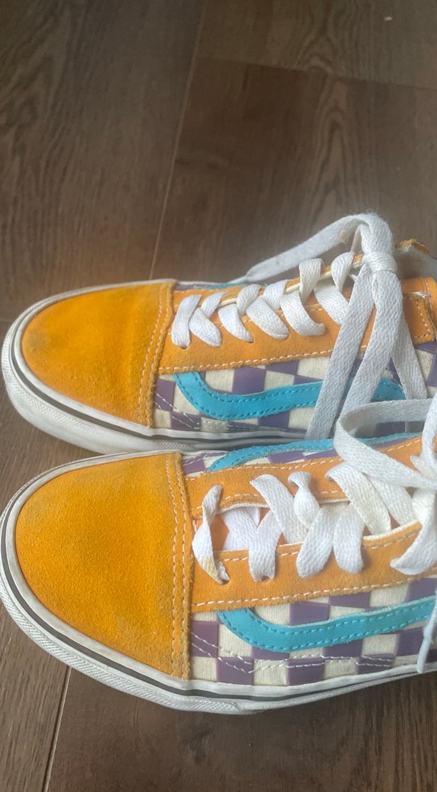 Vans Kadın Çok Renkli Bağcıklı Spor Ayakkabı - Görsel 3