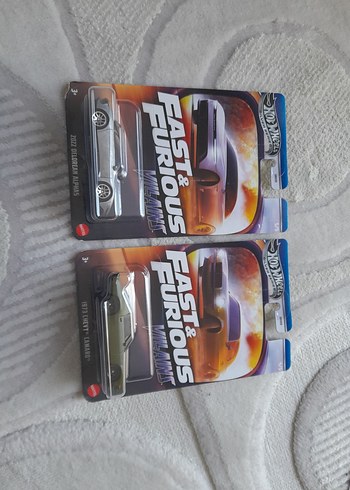 Fast & Furious villains arabalar(adet fiyatidir)