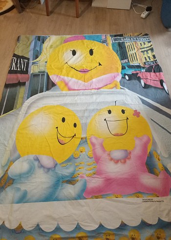 İSTİKBAL Sarı Baskılı Çocuk yorgan nevresim - Görsel 2