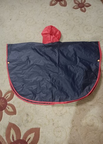 Kapüşonlu Çocuk Yağmurluk - Arabalı Desenli - Görsel 8