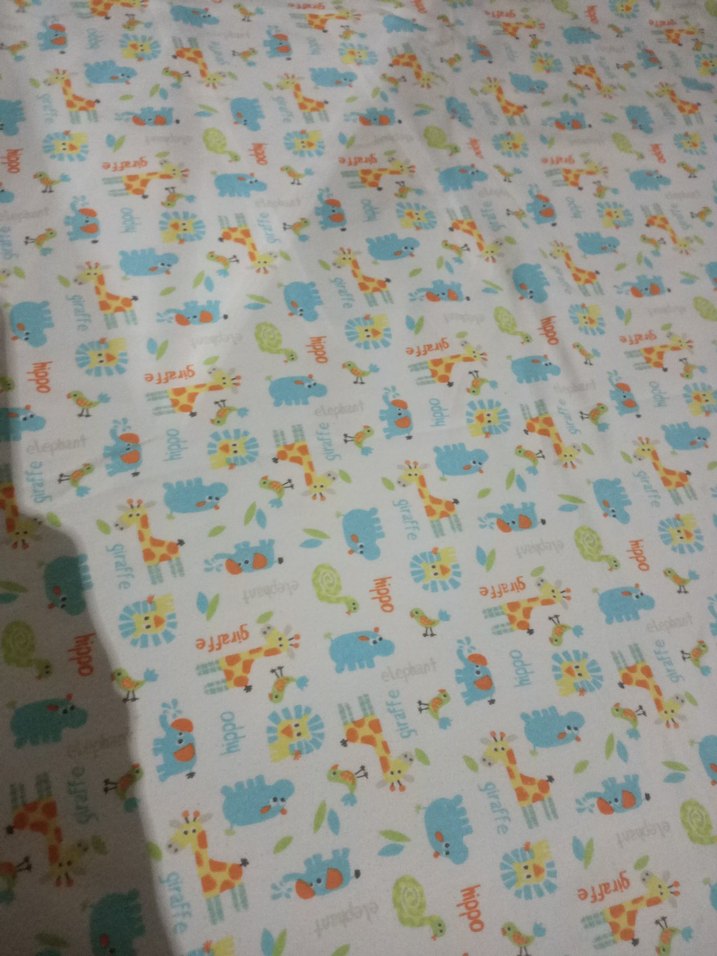 Çocuklar için pastel renkli baskılı battaniye - Görsel 3