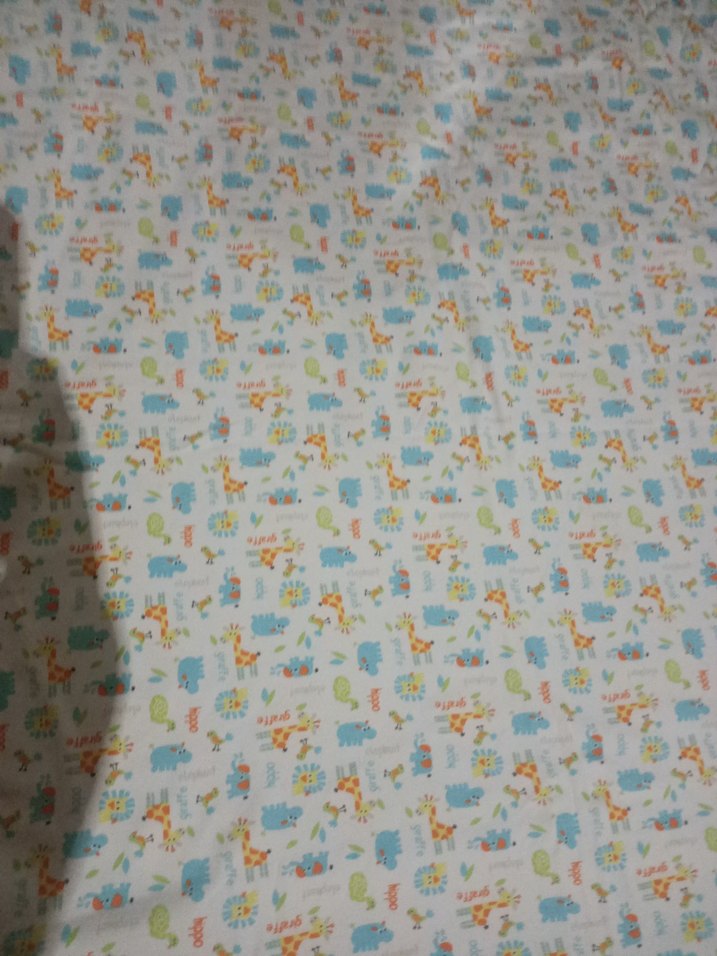 Çocuklar için pastel renkli baskılı battaniye - Görsel 2