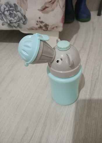 Pastel Turkuaz Bebek tuvalet aparati - Görsel 2