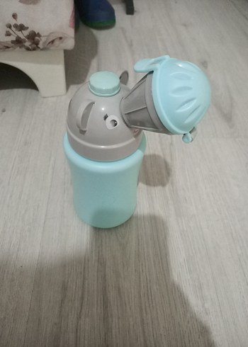 Pastel Turkuaz Bebek tuvalet aparati - Görsel 3