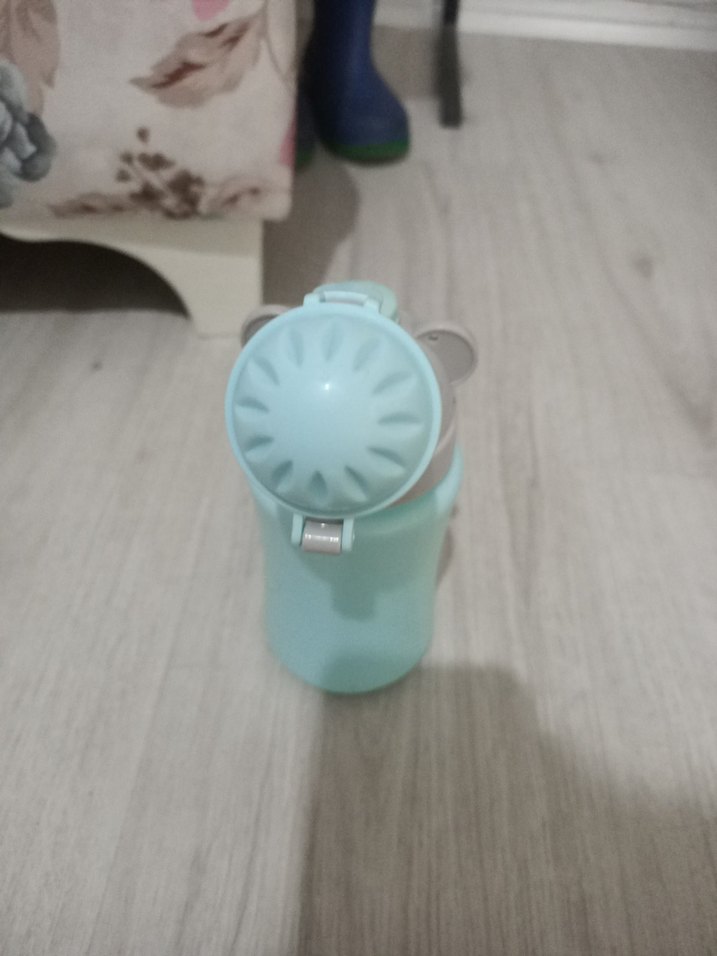 Pastel Turkuaz Bebek tuvalet aparati - Görsel 4