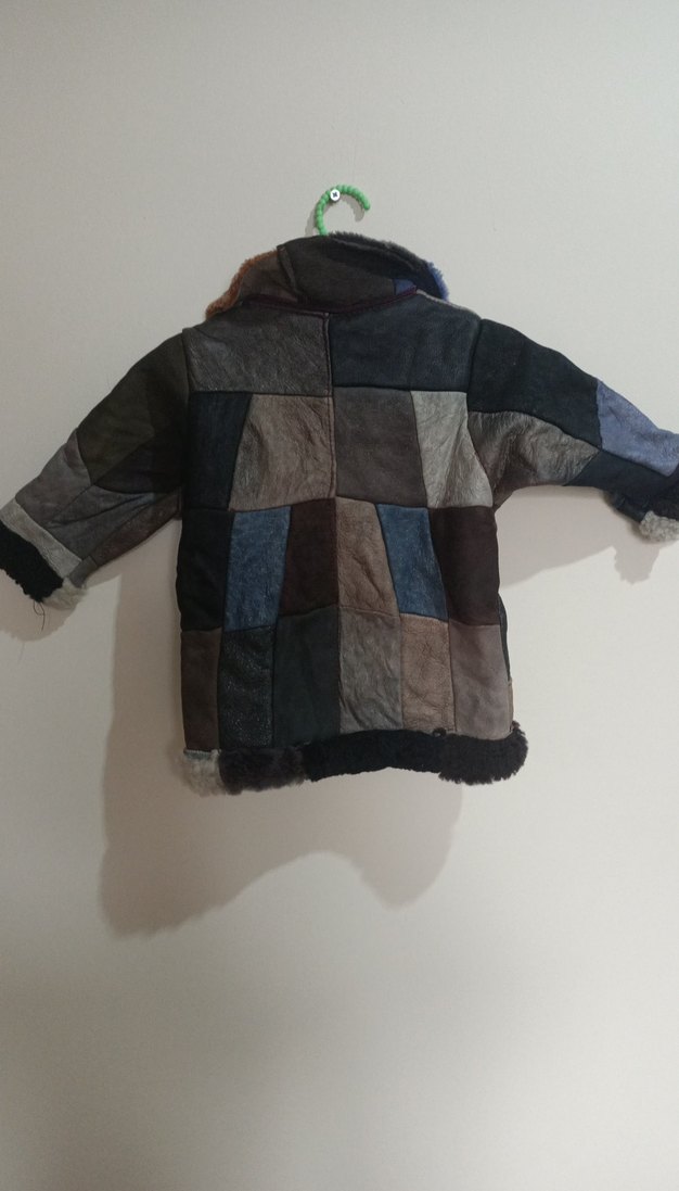 Erkek Çocuk Gri Kürklü Streetwear Ceket - Görsel 4