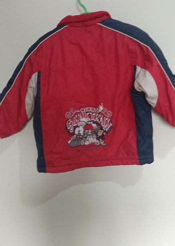 Kırmızı Erkek Çocuk Düğmeli Ceket - Görsel 4