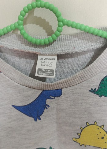 Gri Baskılı Erkek Çocuk Sweatshirt - Görsel 5