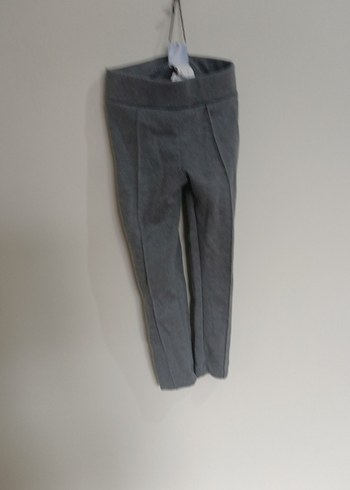 Kız Çocuk Gri Tayt - Görsel 3