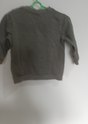 Erkek Çocuk Kahverengi Uzun Kollu Sweatshirt - Görsel 6