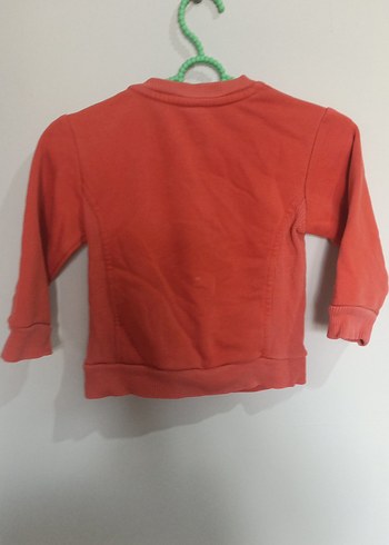 Erkek Çocuk turuncu Baskılı Sweatshirt - Görsel 5