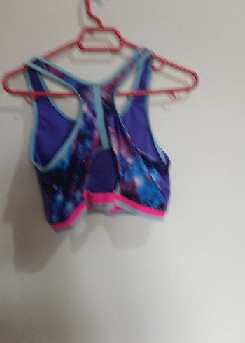 Renkli Baskılı Spor Sütyeni Mini - Görsel 5