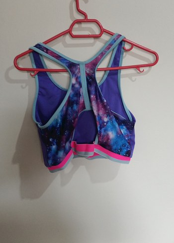 Renkli Baskılı Spor Sütyeni Mini - Görsel 4