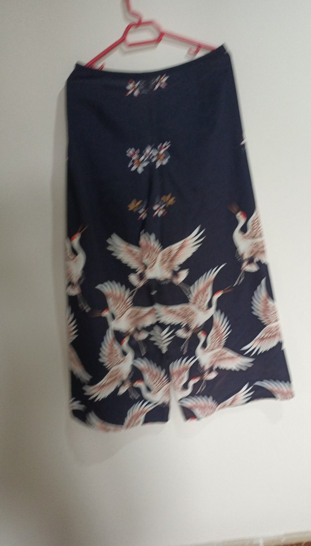 Bohem Tarz Baskılı Uzun Kadın Pantolon - Görsel 5