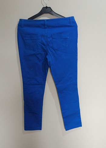 Mavi Kadın Denim Pantolon - Beli Kemerli - Görsel 6