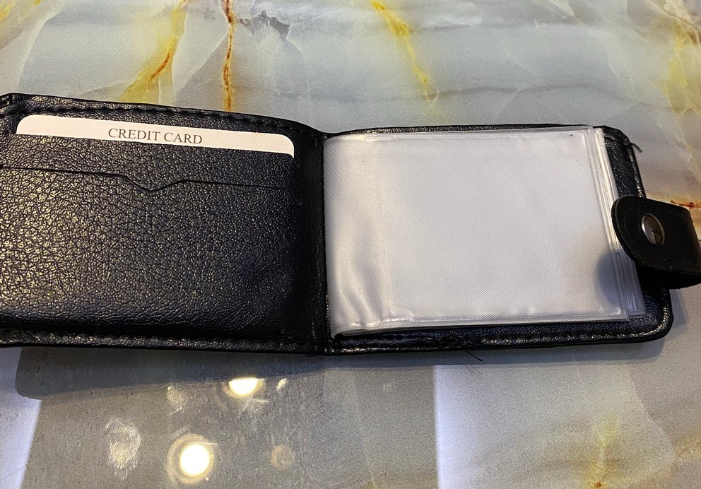 Siyah Erkek Deri Cüzdan - Görsel 3