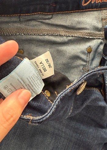Mavi Jeans Lacivert Parlak Düğmeli Kadın Denim Pantolon