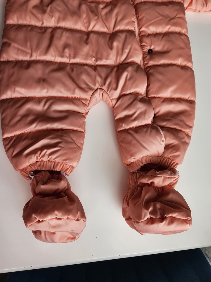 Kapüşonlu Bebek Astronot Tulum ayaklı - Görsel 3