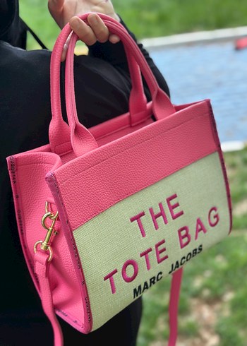 Pembe Renkli Marc Jacobs Kadın Tote Çanta