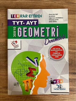 yayın denizi tyt ayt geometri denemeleri