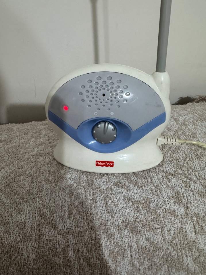 Fisher-Price Bebek Monitörü Beyaz Gri - Görsel 5