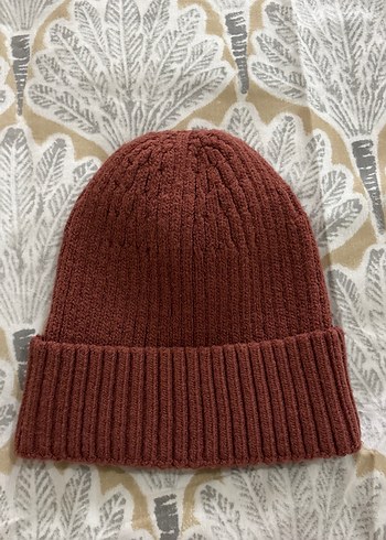 Kadın Kahverengi Örgü Bere - Görsel 3