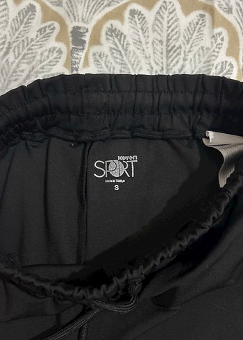 Kadın Siyah Rahat Eşofman - Görsel 4