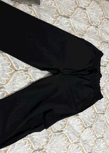 Kadın Siyah Rahat Eşofman - Görsel 2