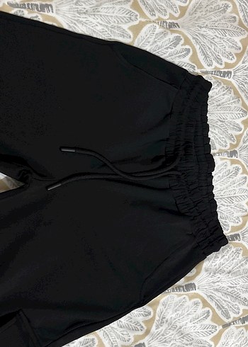 Kadın Siyah Rahat Eşofman - Görsel 3