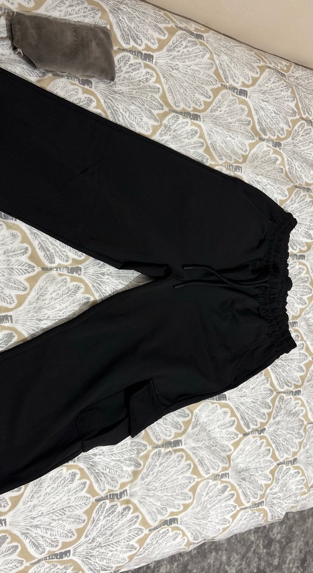 Kadın Siyah Rahat Eşofman - Görsel 2