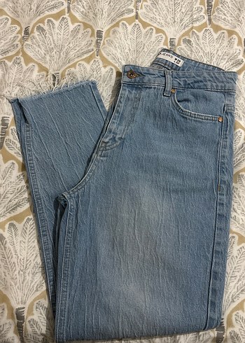 Kadın Mavi Denim Pantolon - Görsel 2