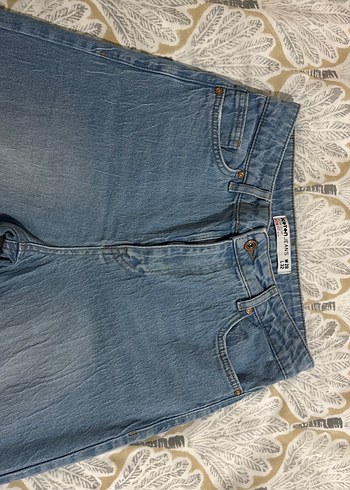 Kadın Mavi Denim Pantolon - Görsel 3